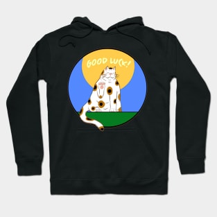 Good Luck Cat - Maneki Neko Hoodie